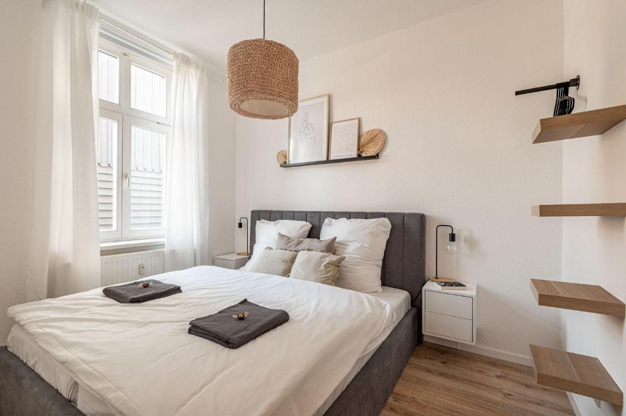 Exklusives Innenstadt Apartment - Parken - Smart-Tv - Kaffeevollautomat Wernigerode Luaran gambar